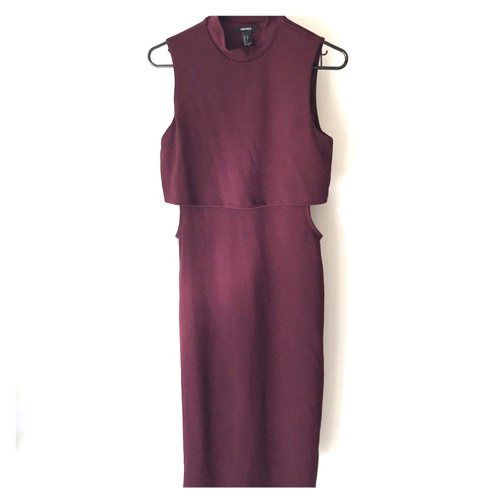 Maroon dress